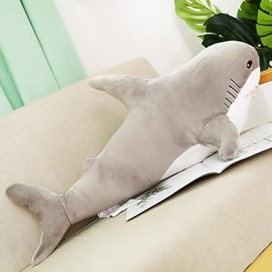 Juguete de peluche de tiburón, juguetes para niños, Animal de peluche personalizado, sofá <span class=keywords><strong>bonito</strong></span>, almohada de felpa de tiburón relleno, peluches para niños y niñas - Product Image 5