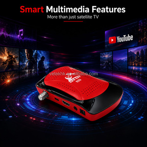 เครื่องรับสัญญาณดาวเทียมดิจิตอล VETEK DVB-S2 รุ่น T1 Max ความคมชัดระดับ Full HD 1080P ผลิตจากพลาสติก รองรับเสาอากาศ USB WiFi และเซิร์ฟเวอร์ IKS - Product Image 5