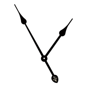 龙得利DIY现代家居装饰挂钟，带高扭矩石英机芯机构定制尺寸230毫米长手轴22毫米 - Product Image 2