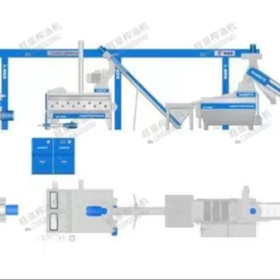 complete automatic olive oil extraction machine press plant olive oil production line