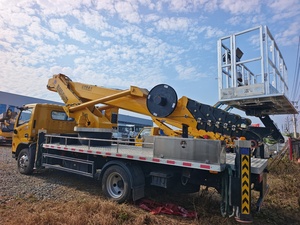 Plateforme de travail aérienne chinoise télécommandée, mode de conduite 4*2, moteur 156ho, flèche à 7 sections, hauteur de 40 m, double stabilisateur, <span class=keywords><strong>nacelle</strong></span> de 2 m - Product Image 3