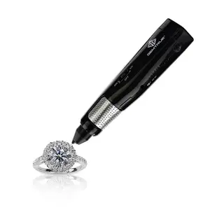 Gemture Migliore Rubino/Zaffiro E Moissanite Tester Doppio Tester Del Diamante Mini Tester Del Diamante DK9000