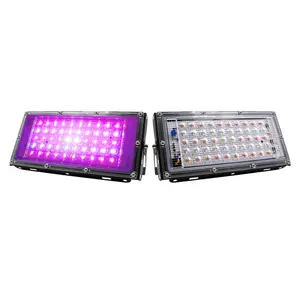 AC220V LED Growing Lights Full Spectrum 50W LED Plant Growth Flood Light Fitolampy Phyto Lamps For Plants Hydroponics Greenhouse