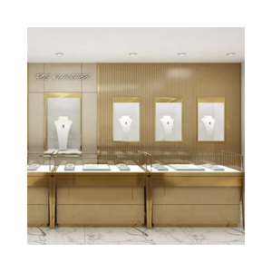 Sac blanc verre fumé utilisé led étagère bijoux vitrines vitrine bijoux et montre kiosque rond pour magasin - Product Image 3