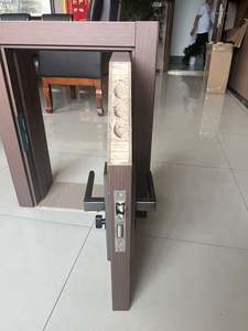 Bonita <span class=keywords><strong>madera</strong></span> Diseño vertical Puerta arqueada <span class=keywords><strong>de</strong></span> <span class=keywords><strong>madera</strong></span> maciza Puerta <span class=keywords><strong>de</strong></span> habitación interior Dormitorio Puerta superior redonda - Product Image 6