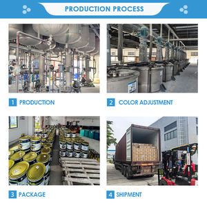 طلاء رش معدني من البولي يوريثان الأكريليك يجمع بين الطلاء الأساسي واللون في علبة واحدة لسهولة طلاء الأسطح الفولاذية - Product Image 5
