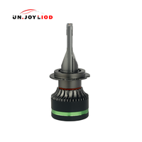 Ampoule de phare LED H7 65W 6500K avec driver externe, dissipateur thermique, ultra-lumineuse, pour voiture