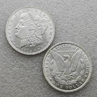 Pièces commémoratives UNC "P" Morgan Dollar des États-Unis (1878P-1921P) avec différentes dates, cadeaux, décoration intérieure