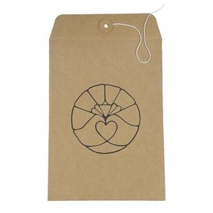 Enveloppes de cartes de visite mini carrées en papier kraft écologique de marque personnalisée, option en carton, taille personnalisée pour l'emballage - Product Image 3