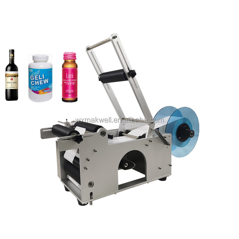 MAKWELL manual hand operated small label labeling machine for sale