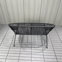 Chaise d'extérieur en rotin tressé et métal, empilable, moderne, style Acapulco, avec logo personnalisé, pour hôtels et villas, écologique