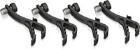 Ensemble de microphones pour batterie Behringer BC1200 professionnel, 7 pièces, construction en métal et plastique, réponse en fréquence de 18 kHz pour studio et en direct