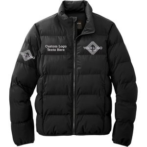 Doudounes personnalisées à broderie pour hommes Modèle MM7210 ajouter des textes avec logo Style extérieur - Product Image 1