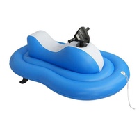 Scooter aquatique gonflable motorisé, jet ski électrique en PVC pour piscine, bateau gonflable d'extérieur, vente en gros