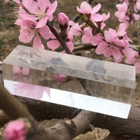 Verre acrylique extra épais Jingruite 50 mm pour projets d'aquariums géants |   Services de découpe et de pliage de blocs en PMMA transparent de qualité optique