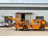 Pulvérisateur à béton humide de la marque Minle pour la protection et la stabilisation des pentes