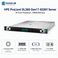 Vente en gros de serveurs en rack haute densité HPE ProLiant DL360 Gen11 1U 8 SFF Intel Xeon Gold 6526Y PCIe 5.0