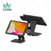 Soporte de tableta antirrobo con tapa de mesa para iPad, Samsung, Android, soporte de seguridad para tableta, soporte antirrobo de mesa, soporte para tableta