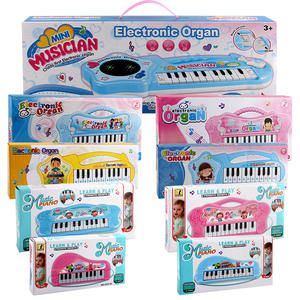 Niños educación dibujos animados teclado sonidos órgano electrónico Piano música con melodía instrumento Musical juguetes para niños - Product Image 1