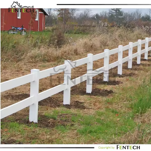 प्रीमियम uv-संरक्षित पीसी गार्डन बाड़ पैनल <span class=keywords><strong>2</strong></span> रेल फार्म आसान स्थापना के लिए घोड़े बाड़ - Product Image 6