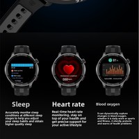 Reloj Inteligente con Pantalla IPS, Linterna de Acero, Llamadas, GPS, Altímetro, Presión Barométrica, Brújula, para Exteriores, Responde Llamadas, 3 ATM