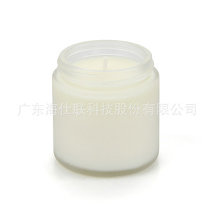 Bougie parfumée en verre dépoli de 3,5 oz, vente en gros, cire végétale DIY, style INS, cadeau, parfum d'ambiance pour la maison - Product Image 2