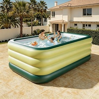 Grande piscine gonflable familiale pour l'extérieur