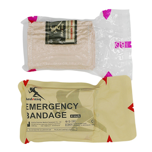 Hoogwaardige groene Israëlische <span class=keywords><strong>trauma</strong></span> verbanddoek 4-8 inch EHBO noodverband katoen/nylon/polyester materiaal tas - Product Image 6
