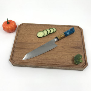 Couteau de <span class=keywords><strong>chef</strong></span> multi-usages en acier Damas de 8 pouces pour bouchers et chefs - Product Image 2