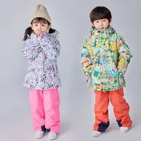 Combinaison de Ski coloré pour enfant, combinaison de neige, vêtements d'hiver, Ski et neige, pour filles