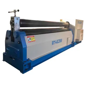 3 roll steel roller machine mechanical three roller bending electrical thin plate rolling machine price