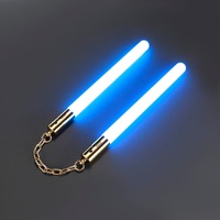 Bâtons lumineux LED Neopixel pour adolescents, jouets de cosplay, nunchakus et sabres laser, épées métalliques, vente en gros d'usine, livraison directe