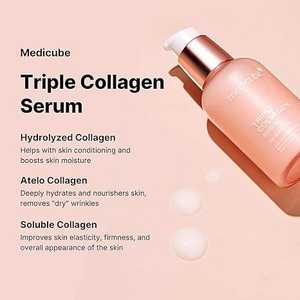 MEDICUBE Triple Collagen Serum 55ml - Paraben-Free & Silicone-Free Anti-Aging Serum with Triple Collagen Complex - Korean Luxury - Product Image 3