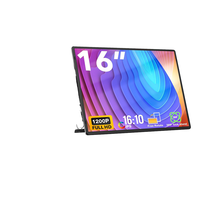 Monitor LCD Portátil ODM OEM de 13.3, 15.6, 17.3 y 18.5 Pulgadas, Pantalla Táctil para Juegos, Pantalla para PC, FHD, UHD, 1080P, 4K, IPS, Ancho