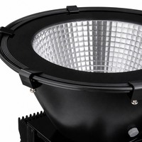 Focos LED para Exteriores de 150W, 150 Vatios, IP66, Aluminio, Rotación Ajustable, 4000K, 240V, Tipo Aleta, Impermeables, para Campos de Fútbol