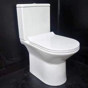 <span class=keywords><strong>Siphon</strong></span> kéo dài hai mảnh kép tuôn ra phòng tắm nhà vệ sinh với đệm ghế Bìa - Product Image 1