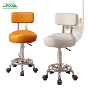 Silla <span class=keywords><strong>de</strong></span> Estilismo Hidráulica Tapizada en Cuero Resistente al Por Mayor <span class=keywords><strong>para</strong></span> Distribuidores <span class=keywords><strong>de</strong></span> Suministros y Equipos <span class=keywords><strong>de</strong></span> Barbería - Product Image 4