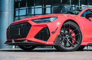 Ventes chaudes Pré-imprégné Fibre de carbone Becquet avant <span class=keywords><strong>Rs7</strong></span> pour <span class=keywords><strong>Audi</strong></span> <span class=keywords><strong>Rs7</strong></span> C8 <span class=keywords><strong>Sportback</strong></span> 4 portes <span class=keywords><strong>2020</strong></span>- 2021 - Product Image 4