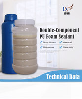 Adhésif en mousse de polyuréthane bicomposant, mousse de polyuréthane bicomposant en spray, isolation en mousse de polyuréthane, mousse PU