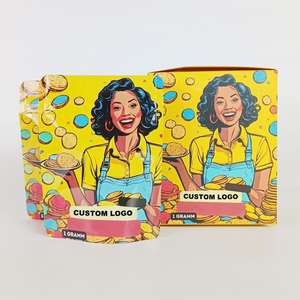 Conceptions personnalisées sac à fermeture éclair debout fruits secs mangue fraise imperméable mylar sac d'emballage pour la nourriture - Product Image 3