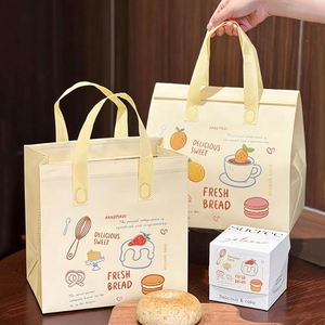 Sac isotherme de livraison de repas, nouveau design tendance, scellé à chaud, en non-tissé avec feuille d'aluminium, idéal pour pique-nique - Vente chaude - Product Image 2