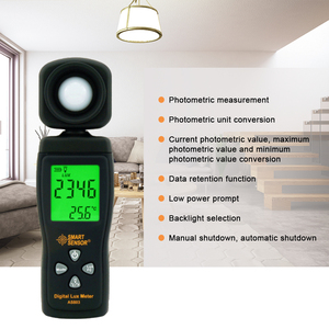 เครื่องวัดแสงดิจิตอล AS803 ลักซ์มิเตอร์ โฟโตมิเตอร์ เครื่องวัดรังสียูวี จอ LCD อิลลูมิโนมิเตอร์ เครื่องวัดความสว่าง - Product Image 4