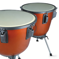 Marching Percussion Instruments Marching Timpani Drum Chamber Adjustable Height Hydraulic Foot Pedal Cowhide Drum Heads Double
