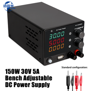 <span class=keywords><strong>Alimentation</strong></span> électrique régulée en courant continu variable MYAMi 150W 30V 5A réglable à <span class=keywords><strong>12V</strong></span> pour laboratoire, banc de travail <span class=keywords><strong>LED</strong></span> et réparation de téléphones portables - Product Image 2