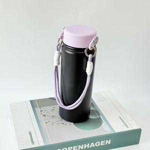 Thermos en acier inoxydable 304 écologique, isolé sous vide, portable pour le sport, style américain, 650 ml, 1000 ml, 1200 ml, 12-24 heures - Product Image 3