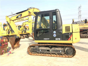 Miniexcavadora usada de 7 toneladas Cat 307D, precio más bajo, excavadora Caterpillar 306D 306E 305E 307,5 - Product Image 2