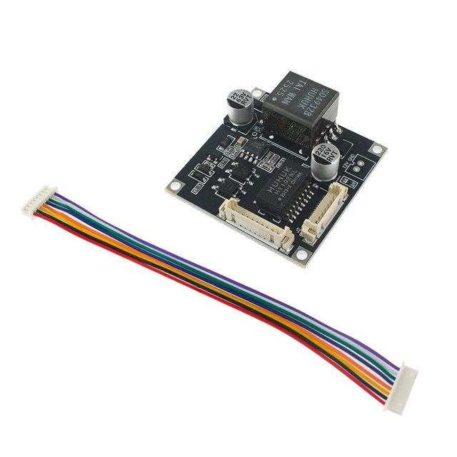 1set PoE Module Board for Security CCTV Network IP Cameras Power Over Ethernet Module IEEE802.3af 12V1.5A Output 18W 48V To 12V