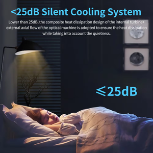 Smart Projector MINI Portable Game Projector WIFI Home Theater 4k Projector F300 with Premium Quality LCD - Product Image 3