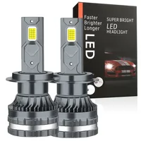 Ampoule de phare LED super lumineuse 12V DC 6000K H1 H3 H4 H7 9005 HB3 9006 HB4 150W 48000LM Garantie 1 an pour la rénovation/amélioration