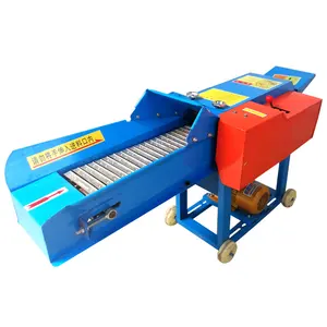 2022 Newest agriculture use cutting machine Diesel type crushing and kneading straw chaff cutter